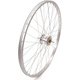 ハブダイナモ付き前輪車 27×1 3/8 アルミ シルバー 61717