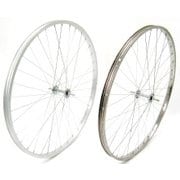 前輪車 24×1 3/8 アルミ シルバー 61783