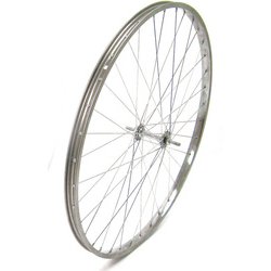 前輪車 26×1 3/8 ステンレス シルバー 61786