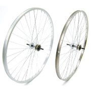 後輪車 26×1 3/8 アルミ シルバー 61789