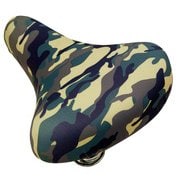 フルカラーのびーるチャリCAP シティ・軽快 サドルカバー 迷彩 72279