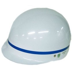 89744 [真田 学童ヘルメット SA-1 LL(60cm) ブルーライン 安全規格 SGマーク]