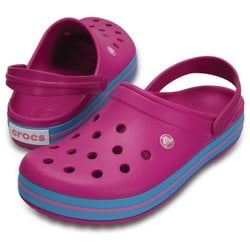 ✨極美品✨クロックス CROCS 厚底サンダル【23】バイカラー
