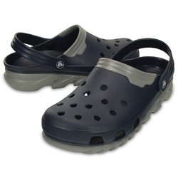 ヨドバシ.com - crocs クロックス duet max clog ネイビー/スモーク