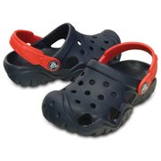 swiftwater clog kids ネイビーフレイム C13 [スウィフトウォーター クロッグ キッズ]