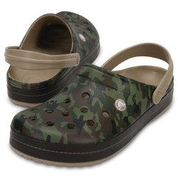 crocs crocband camo