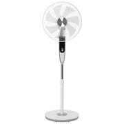 フロアー扇風機 リモコン付き DCモーター ホワイト FS-FD40HR-W