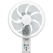 人感センサー付 壁掛け扇風機 リモコン付き FW-S30HR-W