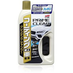 カーシャンプー コーティング施工車専用 プライムクリアシャンプー 750ml 自動車ボディの洗浄用 リッチ＆ソフトスポンジ付属 04293