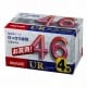カセットテープ 46分 4巻 UR-46M4P