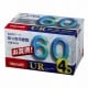 カセットテープ 60分 4巻 UR-60M4P