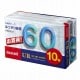 カセットテープ 60分 10巻 UR-60M10P