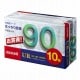 カセットテープ 90分 10巻 UR-90M10P