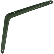 スタート 棚受 1本 ビス付 300×350mm グリーン