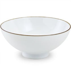 磁器 茶碗 ベーシック 飯碗 4.2寸 白マット 13cm