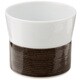 磁器 麻の糸 フリーカップ セピア 240ml
