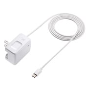 USB Type Cケーブル一体型AC充電器 3A・ホワイト ACA-IP48CW