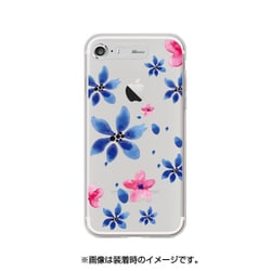 ヨドバシ Com Sg エスジー クリアソフトイルミネーションケース フラワーブルー Iphone 7ケース 通販 全品無料配達