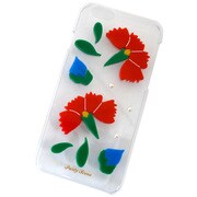 iPhone 7ケース FLOWER RING SPC RD