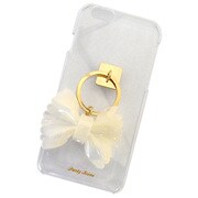iPhone 7ケース PASTA RIBBON RING SPC WH