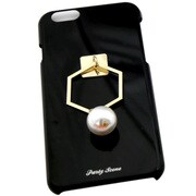 iPhone 7ケース BIG PEAL RING SPC BK
