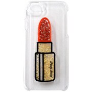 iPhone 7ケース LIPSTICK BEADS SPC RD