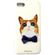 iPhone 6/6s/7ケース CAT刺繍 SPC WH