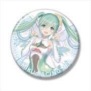 初音ミク レーシングVer.2017 ビッグ缶バッジ 1 [キャラクターグッズ]
