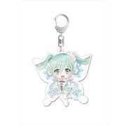 初音ミク レーシングVer.2017 デカアクリルキーホルダー 2 [キャラクターグッズ]