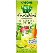 野菜生活100 Peel&Herb ライム・ミントミックス 200ml×24本