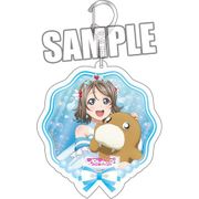 ラブライブ！サンシャイン！！ アクリルキーホルダー 渡辺曜 ぬいぐるみ抱っこVer. [キャラクターグッズ]