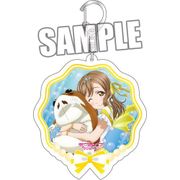 ラブライブ！サンシャイン！！ アクリルキーホルダー 国木田花丸 ぬいぐるみ抱っこVer. [キャラクターグッズ]