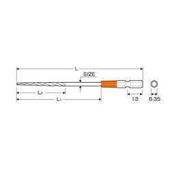 ヨドバシ.com - アネックス ANEX ACK3-3354 [カラーハイス下穴錐 3本組