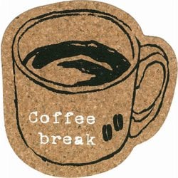 コルクコースター Coffee break（コーヒーブレイク） JA9800