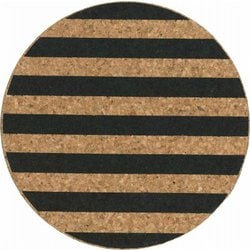 コルクコースター ライン チャコールグレー JA9703