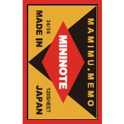 MAMIMU.MEMO American Vintage 携帯メモ帳 アメリカンビンテージ柄/014 SMN-0180-014