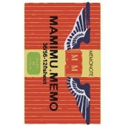 MAMIMU.MEMO American Vintage 携帯メモ帳 アメリカンビンテージ柄/025 SMN-0180-025