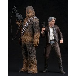 ARTFX+ STAR WARS ハン・ソロ & チューバッカ 2パック フォース