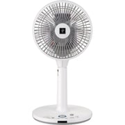 コンパクト3D扇風機 プラズマクラスター7000 DCモーター リモコン付き ホワイト系 PJ-G2DS-W