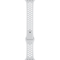 ヨドバシ Com アップル Apple 42mmケース用 Nikeスポーツバンド S M M L ピュアプラチナ ホワイト 通販 全品無料配達