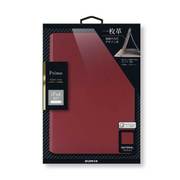 iPad 9.7inch 一枚革PUレザーケース 「Primo」 レッド LP-IPP9LJRD