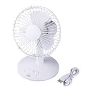 首ふり扇風機 ホワイト USB-TOY56W2