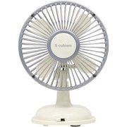 卓上レトロ扇風機 ACアダプター付 ホワイト WS-S01WH
