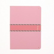 iPad 9.7inch ツートン手帳型ケース 「Lucy」 ピンク LP-IPP9LFPK