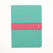 iPad 9.7inch ツートン手帳型ケース 「Lucy」 グリーン LP-IPP9LFGR