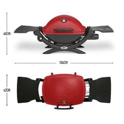 ヨドバシ.com - Weber ウェーバー ＃51042208 [Q1250 ガスグリル 日本のライルスタイルに合わせて開発  ガス缶を使用したポータブルガスグリル 庭やバルコニーに最適 （4～6人用） <国内正規品 最大5年保証>] 通販【全品無料配達】