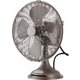 レトロテーブルファン ブラウン FDS-251-BR