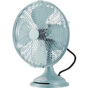 レトロテーブルファン サックスブルー FDS-251-SBL
