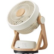 サーキュレーター DCモーター 木目調 リモコン付き ナチュラルウッド FCS-193D-NWD