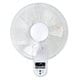 壁掛扇風機 リモコン式 ホワイト EF-W36R-W